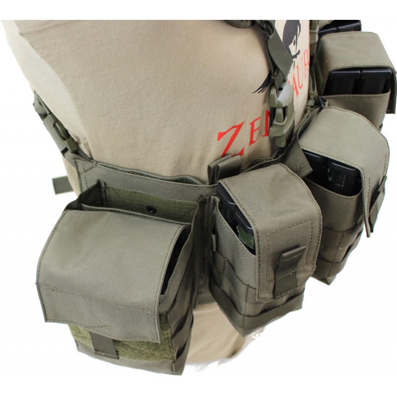 Nonmodular Split Front Chest Rig