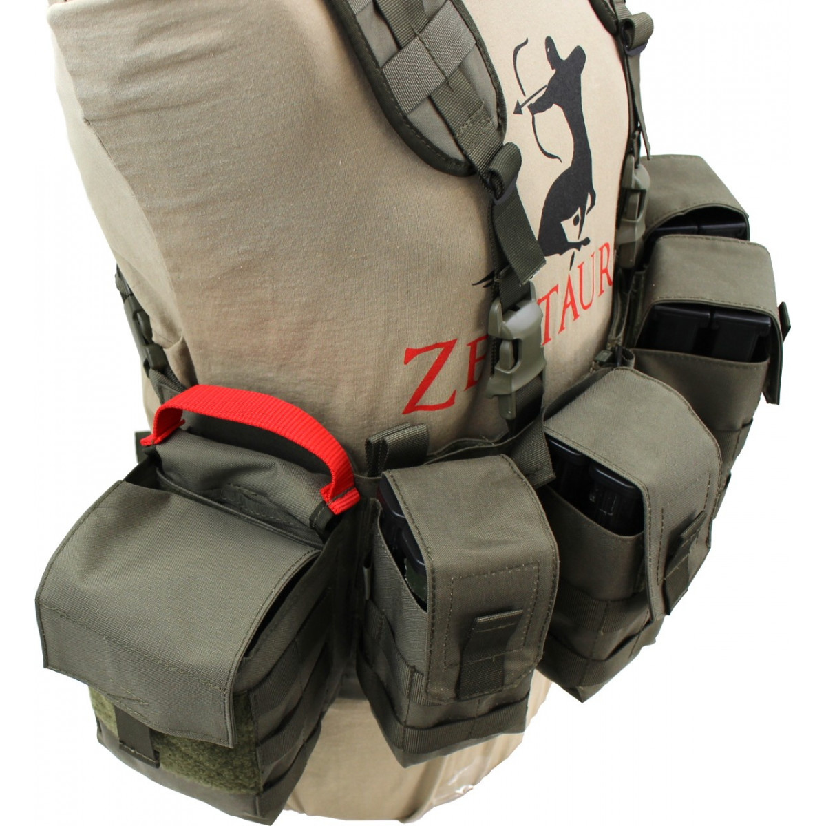 Splitt Chest Rig inklusive Magazin und Mehrzwecktaschen