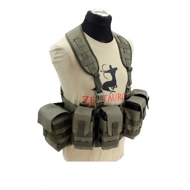 Nonmodular Split Front Chest Rig