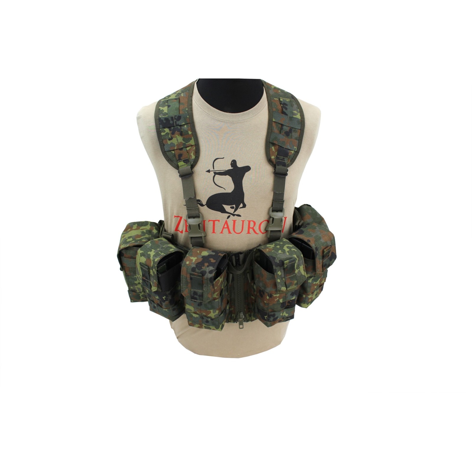 Non-Modular Split-Front Chest Rig | Zentauron