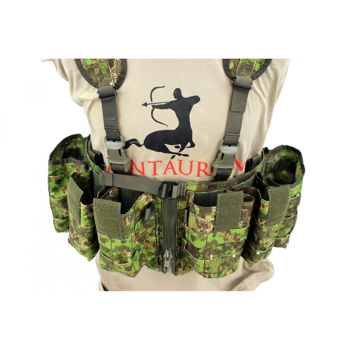 Nonmodular Split Front Chest Rig