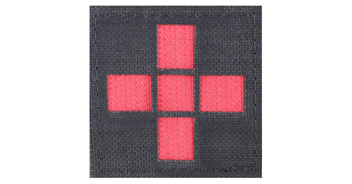 Zentauron Patch MEDIC red/black  Zentauron Patch MEDIC red/black