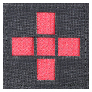 Rot Kreuz Patch groß