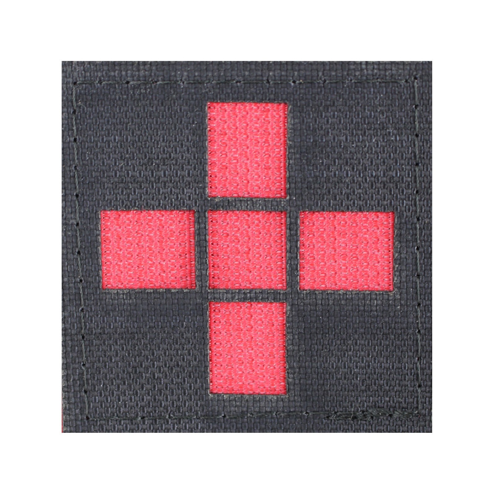 Cordura red cross patch with Velcro fastening different colors