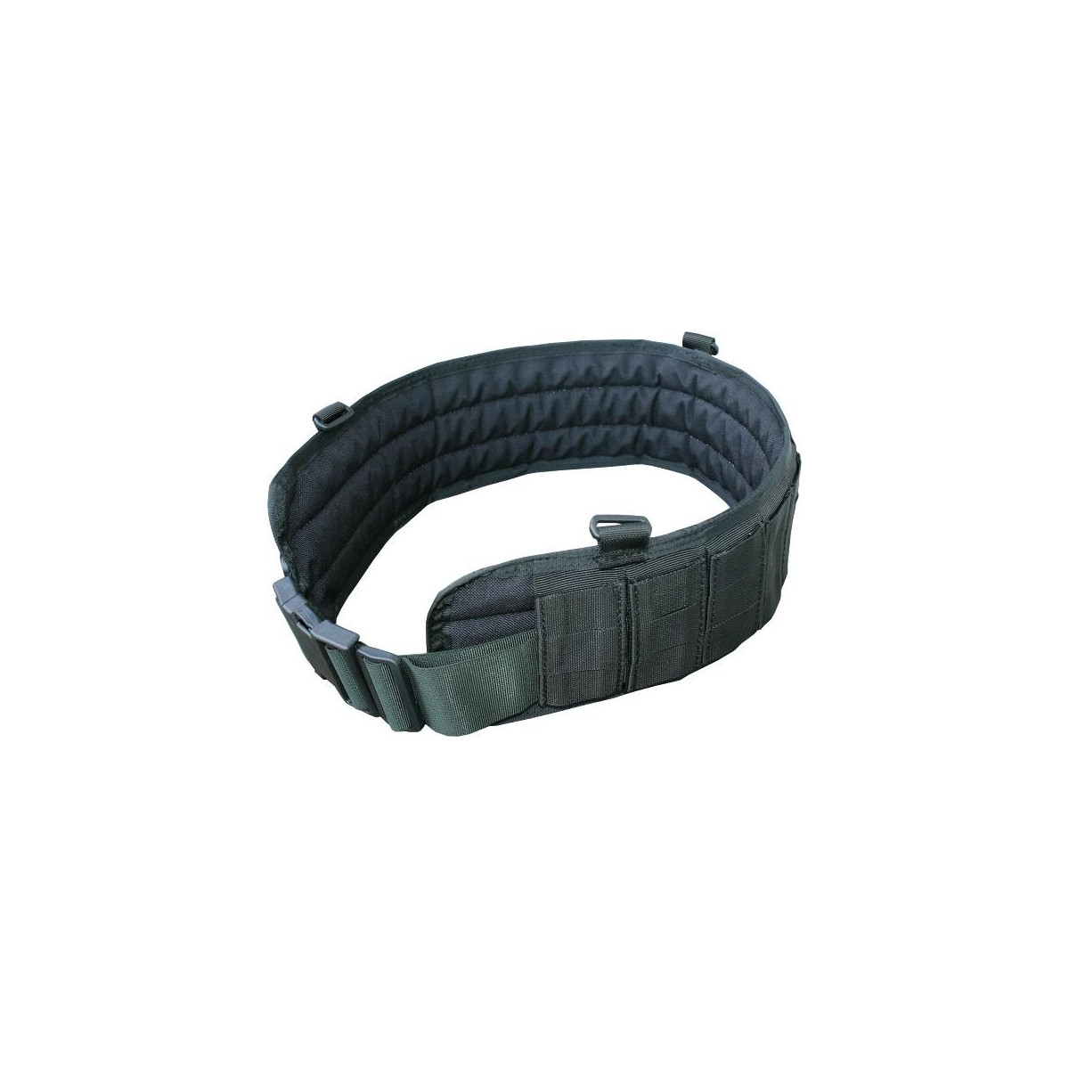 Service belt padded for tactical equipment