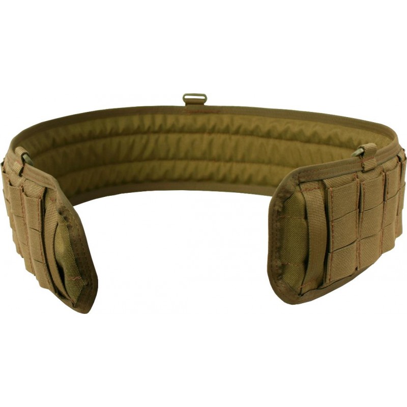 Service belt padded for tactical equipment