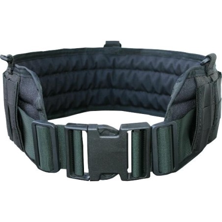 Service belt padded for tactical equipment