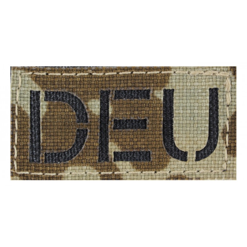 Patch zum aufkletten mit DEU Schriftzug