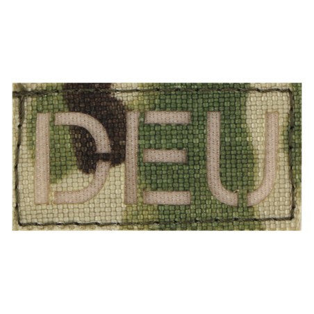 Patch zum aufkletten mit DEU Schriftzug
