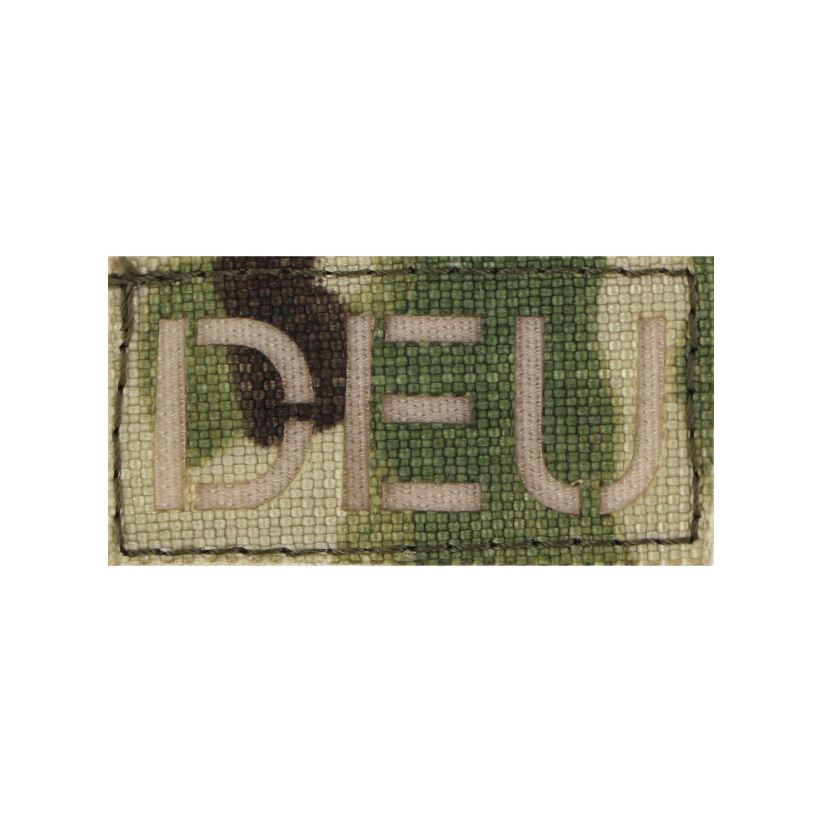Patch zum aufkletten mit DEU Schriftzug