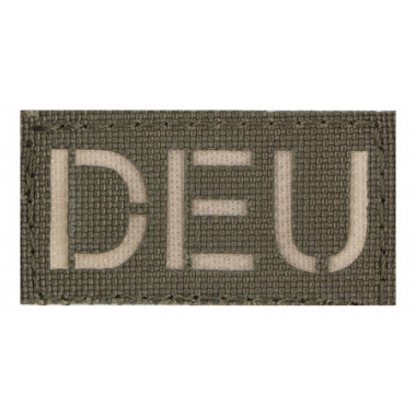 Patch zum aufkletten mit DEU Schriftzug