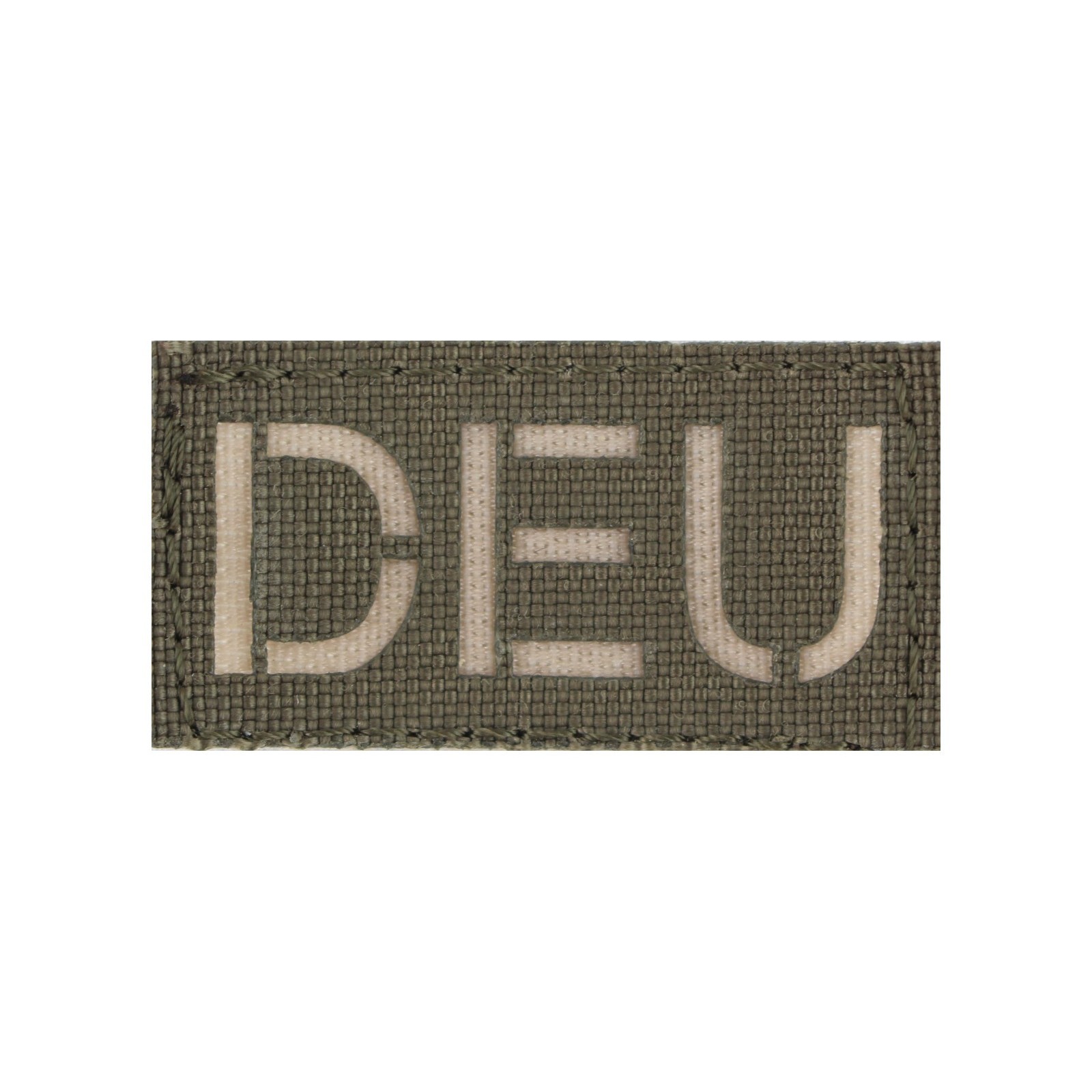 DEU Patch from Cordura lasered