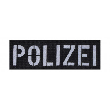 Patch Reflektierend mit Aufschrift Polizei