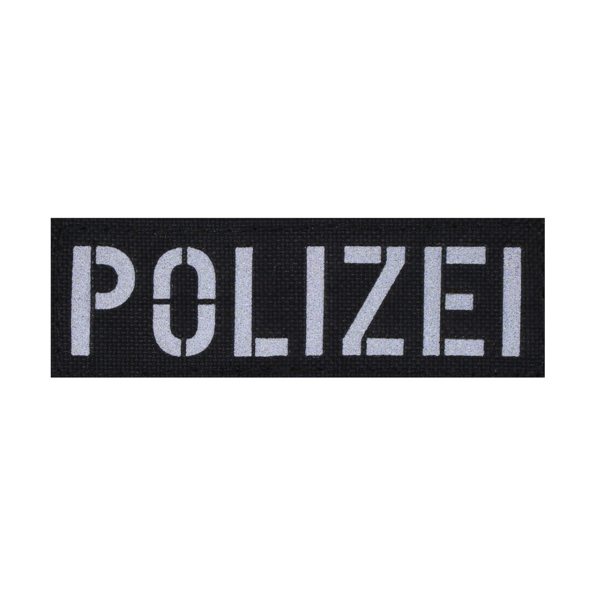 Pack of 3 Cordura police patch with Velcro attachment