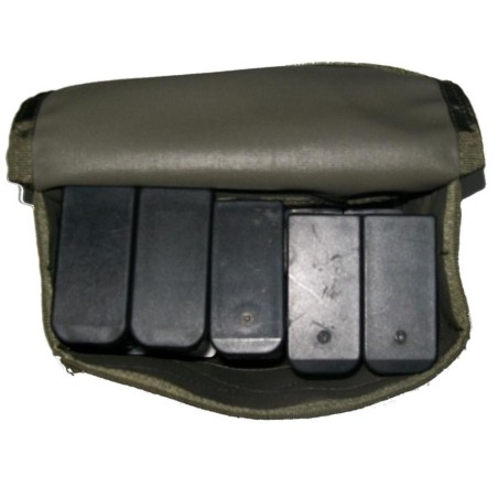 MG3 ammunition pouch with MOLLE mount and Velcro fastener