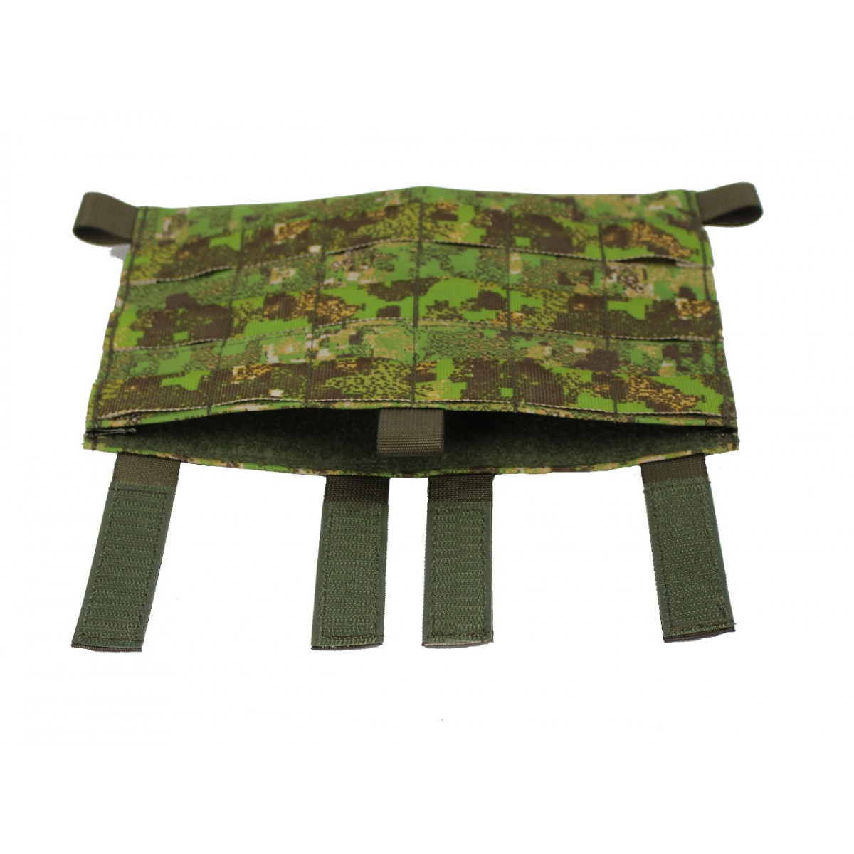 Molle Erweiterung plus Einschubfach für Klettmagazine mit der Kangaroo Flap für den Plattenträger Vulcan II