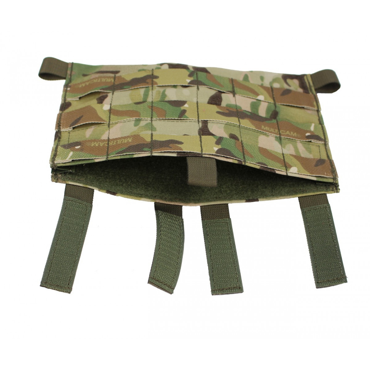 Molle Erweiterung plus Einschubfach für Klettmagazine mit der Kangaroo Flap für den Plattenträger Vulcan II