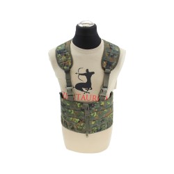 Chest rig frontale modulare a due parti con sistema MOLLE | Zentauron