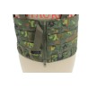 Arnés pectoral modular con parte delantera dividida y sistema MOLLE | Zentauron