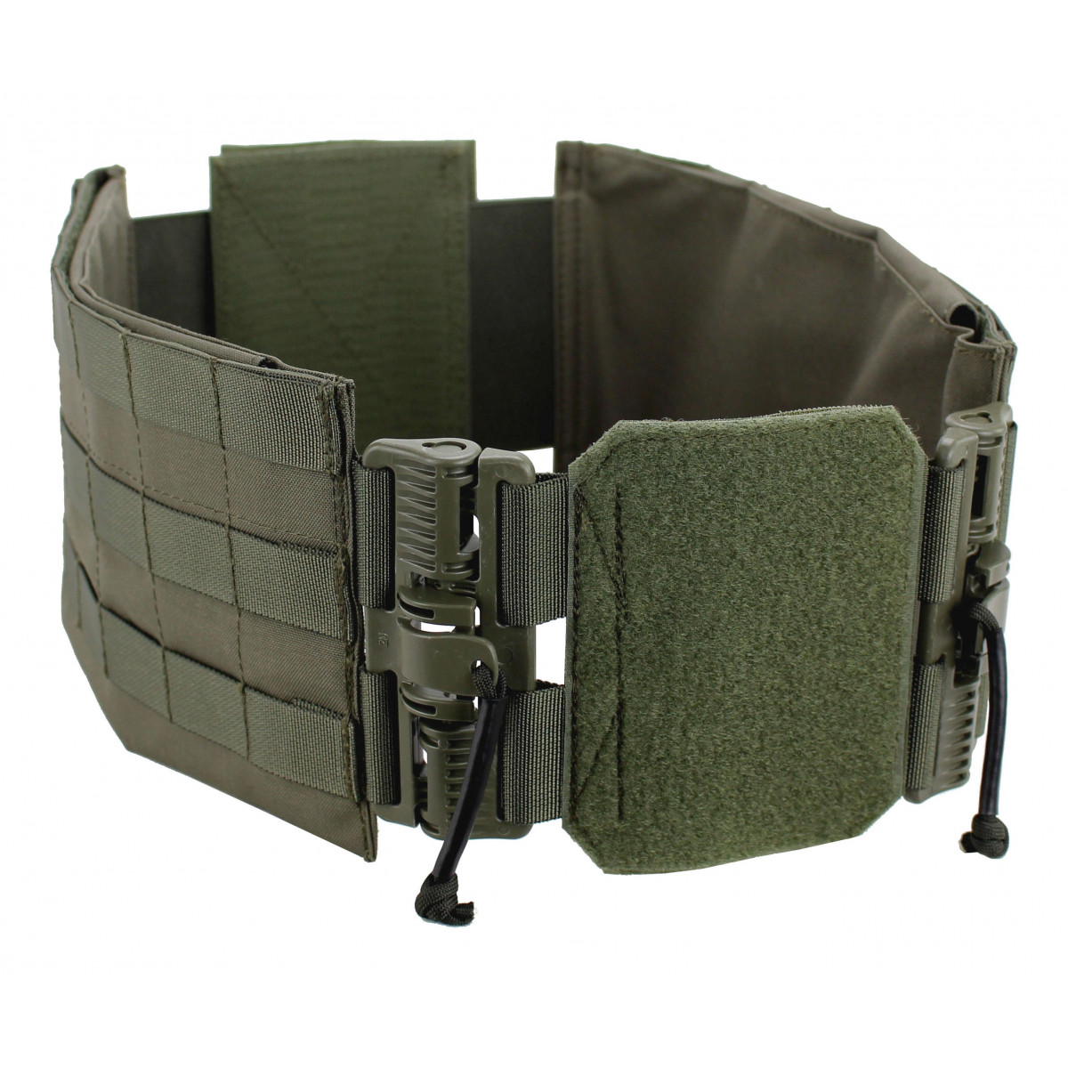 Quick release cummerbund (ballistic)