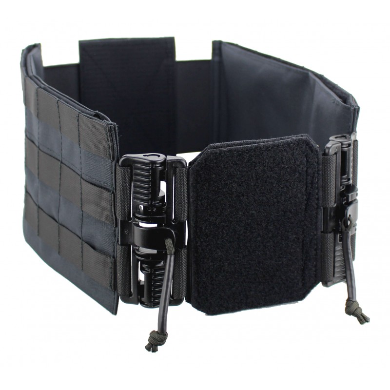 Quick release cummerbund (ballistic)