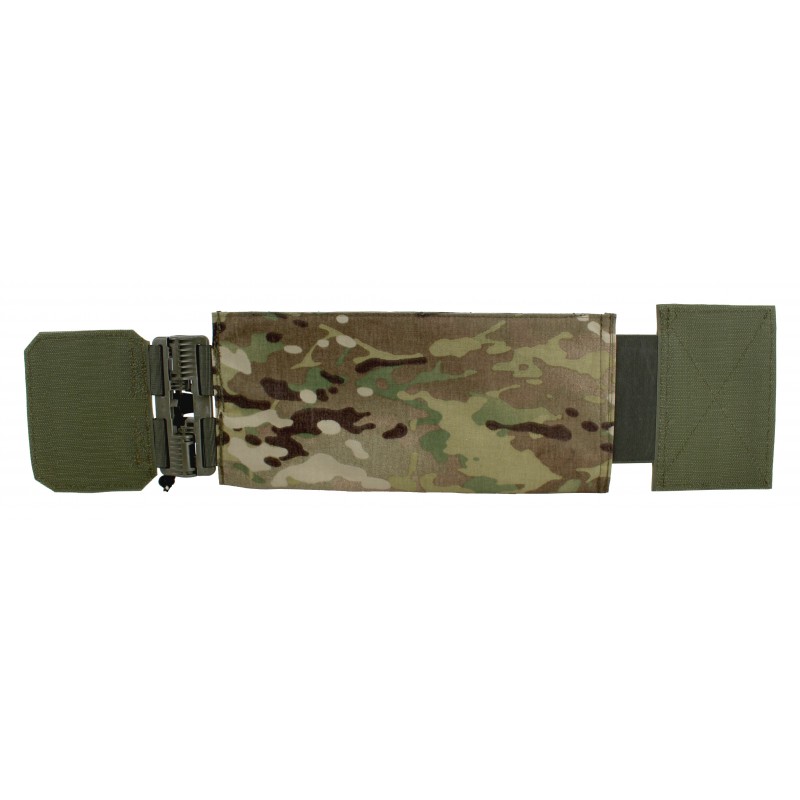 Quick release cummerbund (ballistic)