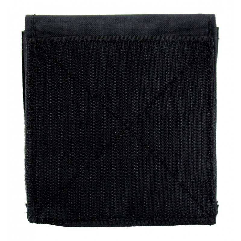 Compensation pocket for helmet covers Universal Velcro pocket 10cm x10xm