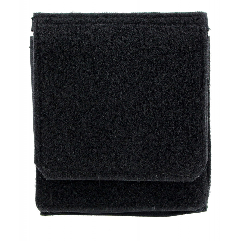 Compensation pocket for helmet covers Universal Velcro pocket 10cm x10xm