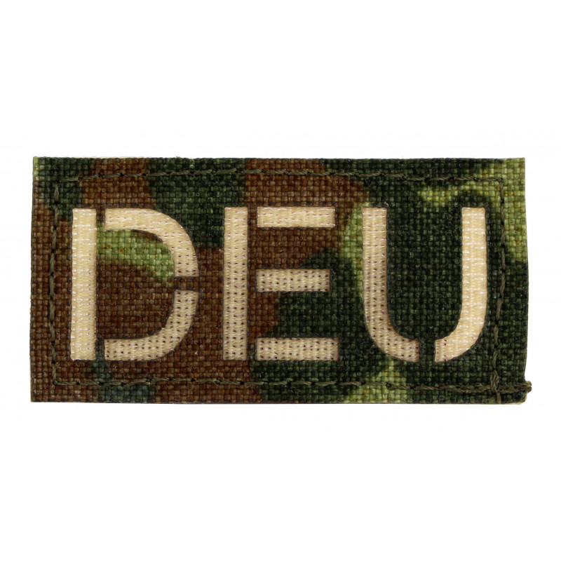 Patch zum aufkletten mit DEU Schriftzug