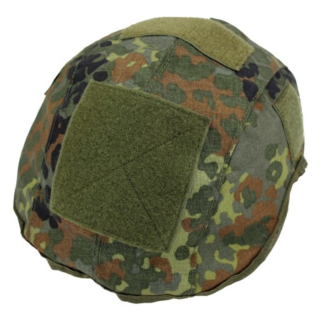 Copricasco per il casco CRWMANN con quattro superfici in velcro