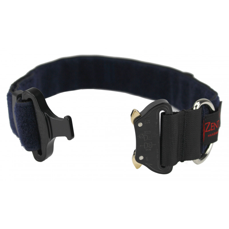 Einsatzhalsband Chester Rugged Control Blau 4cm 7012