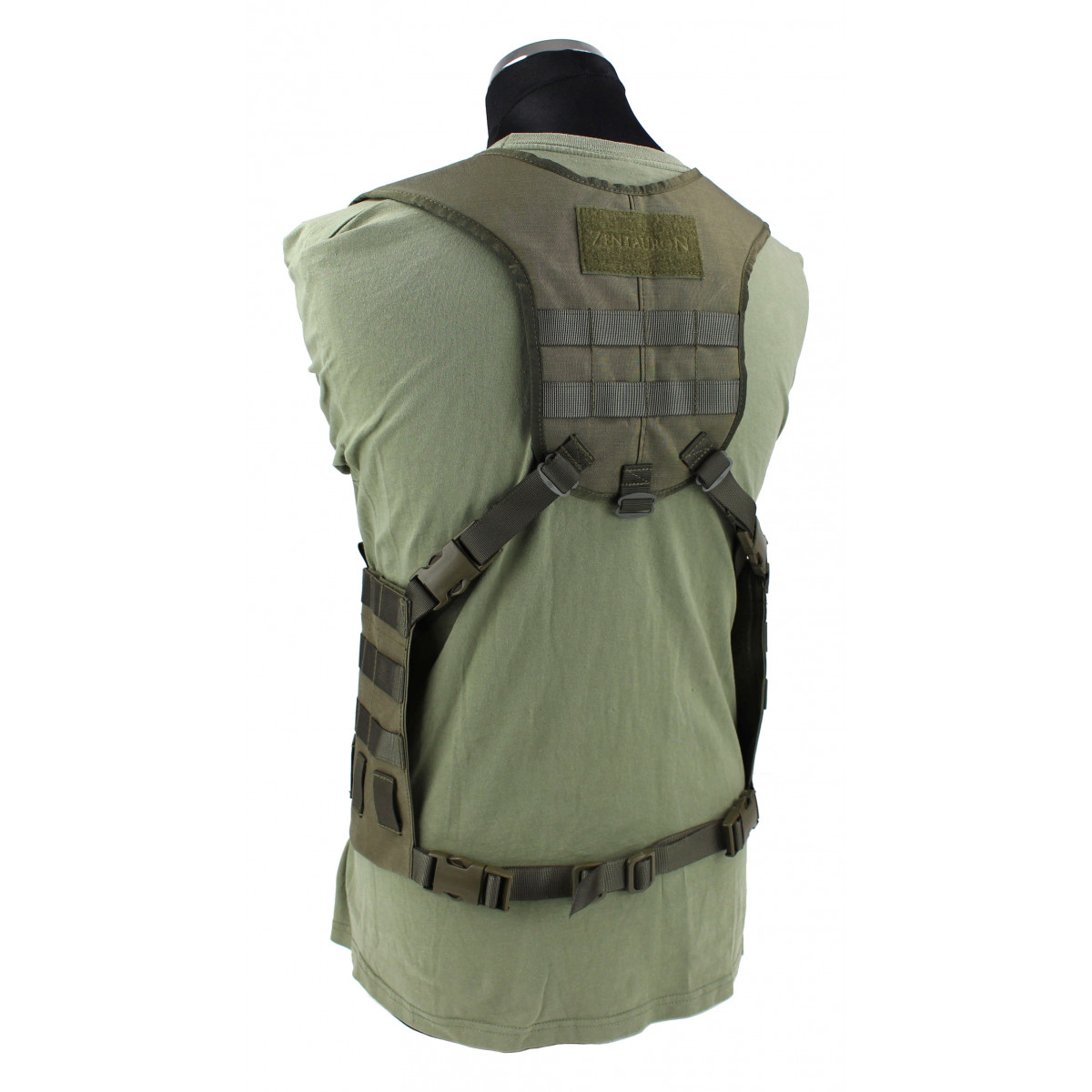 Modular Split Front Chest Rig Steingrau-oliv 3434