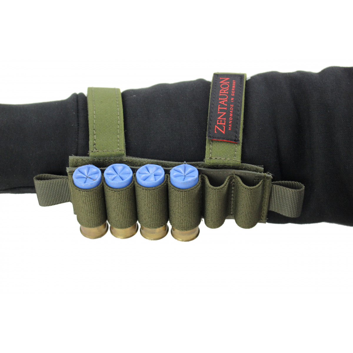 Support d'avant-bras SET avec 2x 6 compartiments pour cartouches de grenaille