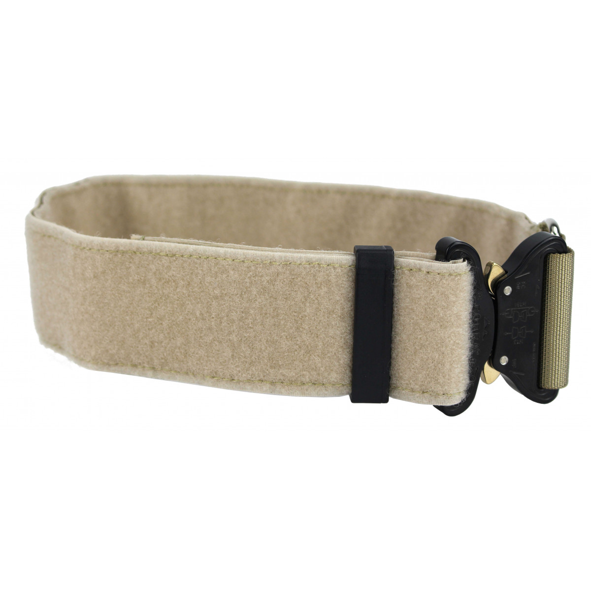 Einsatzhalsband mit Cobra Schnalle Beige 5cm 2275