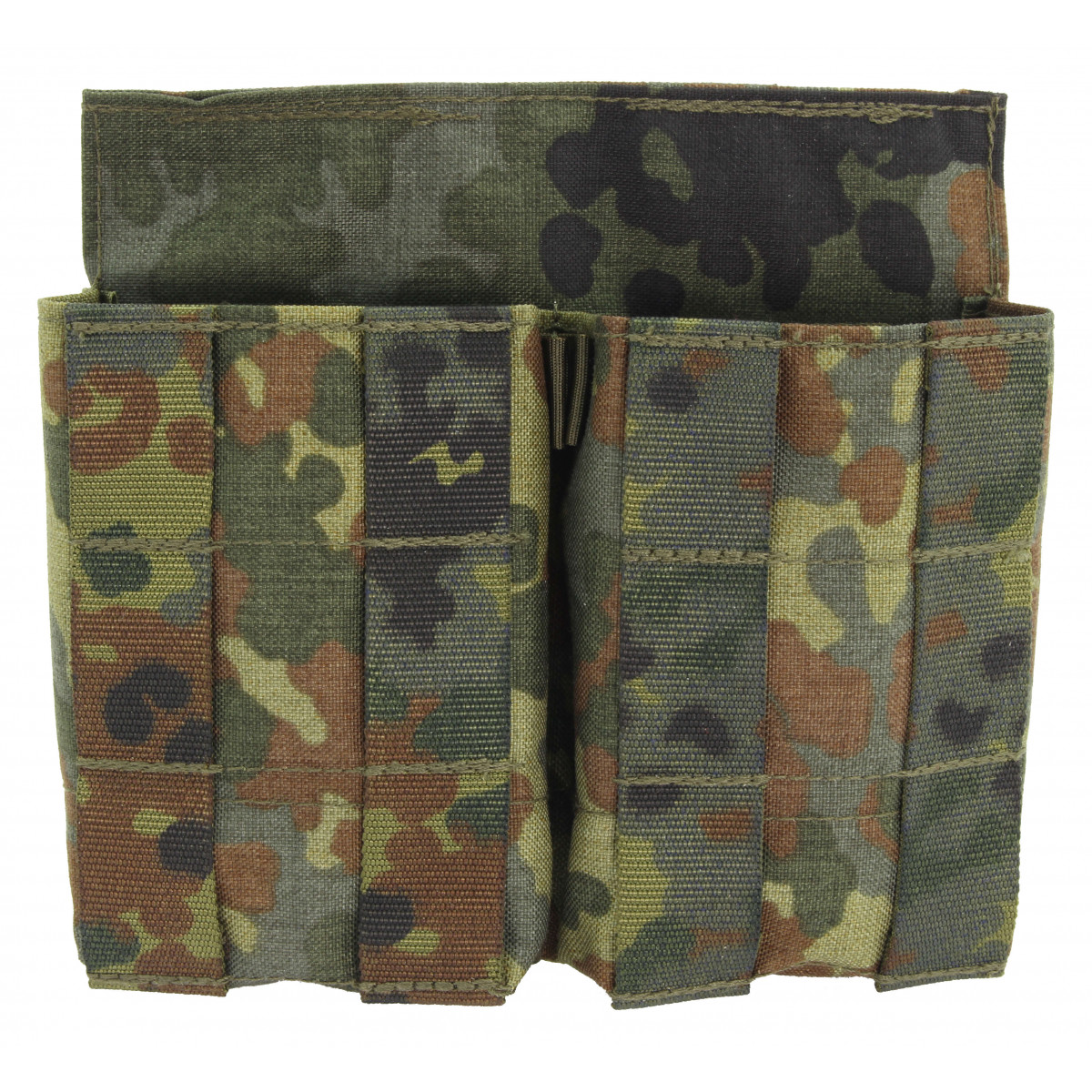 Doppelmagazintasche M4 horizontal Flecktarn (4105)