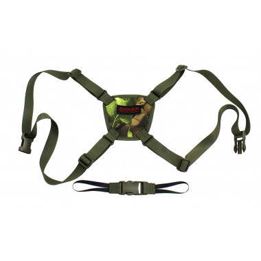 Ceinture croisée pour jumelles caméra NVG Hunting Camo