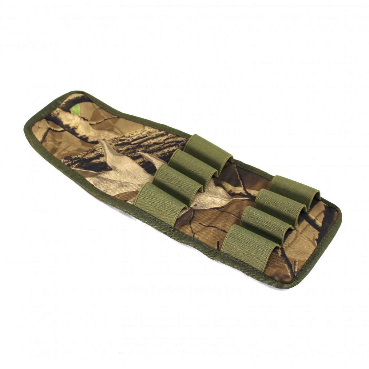 Cartridge case, rifle, 12x Hunting Camouflage, padded with picture print