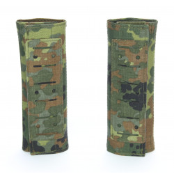 Plattenträger Schulterpolster mit Lasercut Molle Besatz