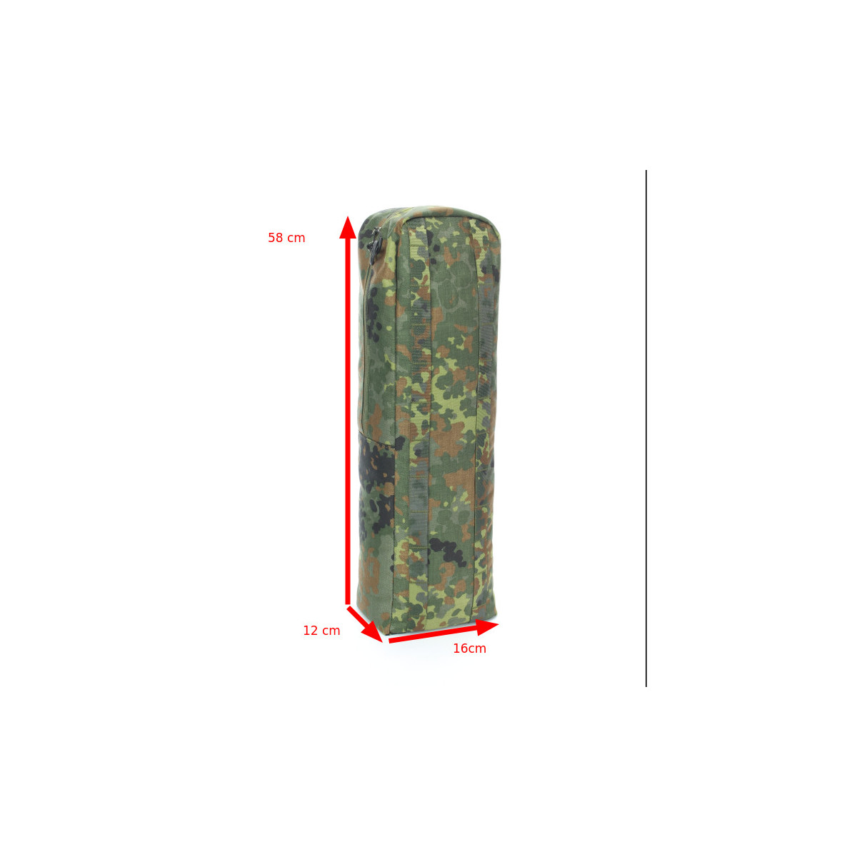 Batwing Pouch flecktarn Maße