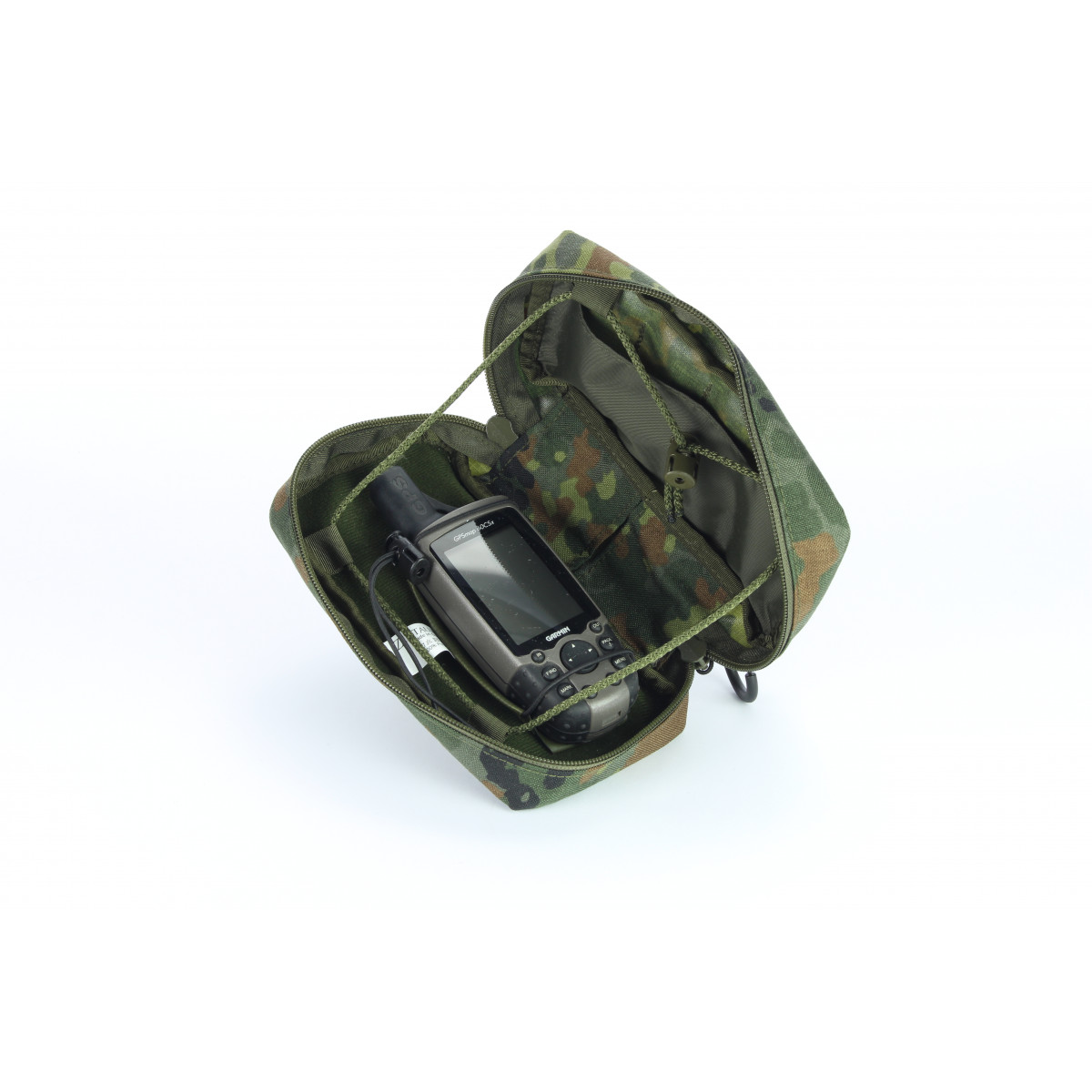 Digital Admin Pouch gross flecktarn Anwendung