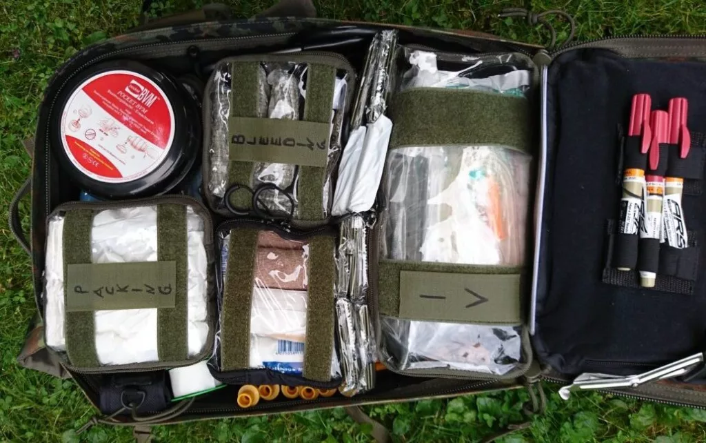 Inner pockets in the ZFR rescue rucksack