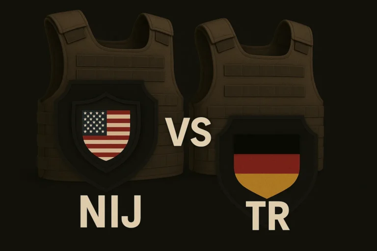 Unterschied der Ballistische Schutzklasse NIJ und TR