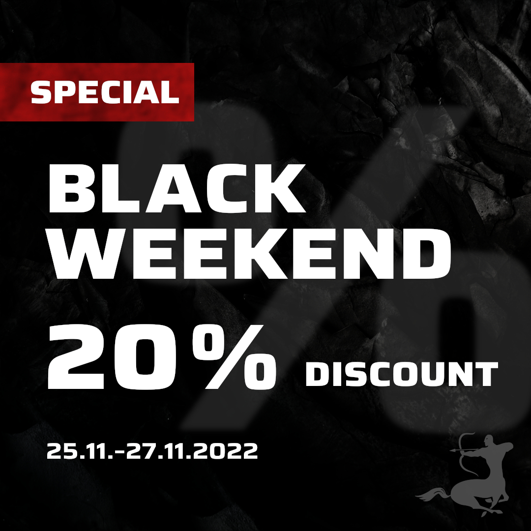 ZENTAURON Black Weekend with 20% discount
