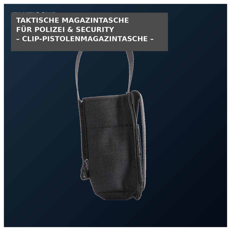 Clip Pistolen Magazintasche Seitenansicht