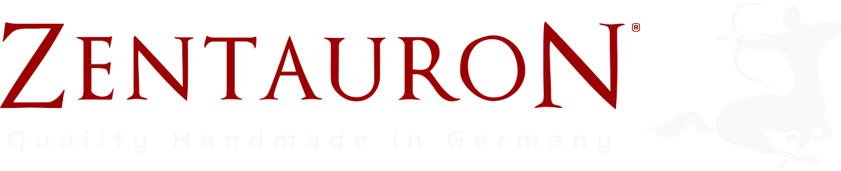 Zentauron Logo für einen dunklen Hintergrund