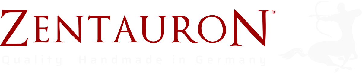 Zentauron Logo für einen dunklen Hintergrund