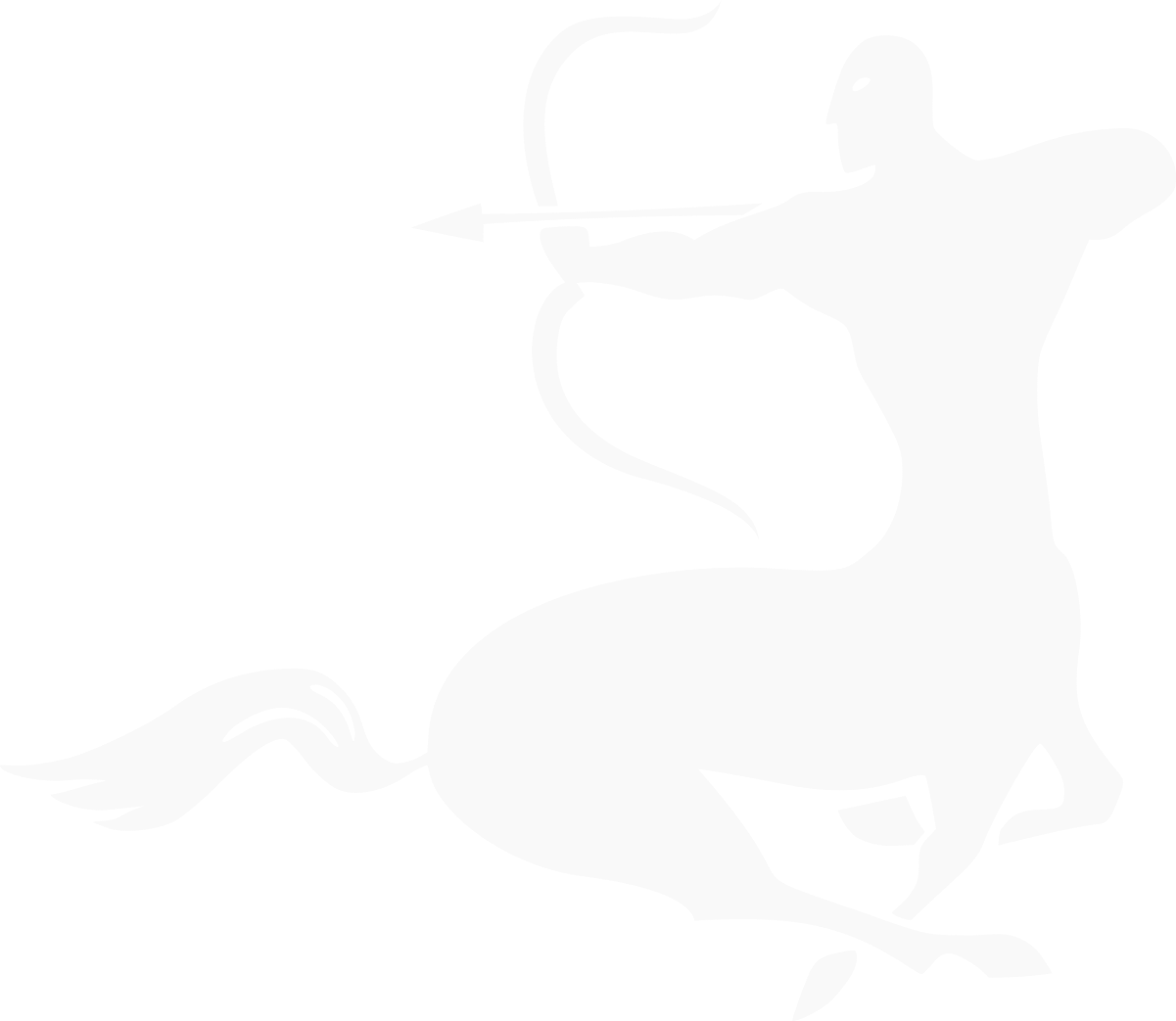 Zentauron Logo - Zentaur für einen dunklen Hintergrund